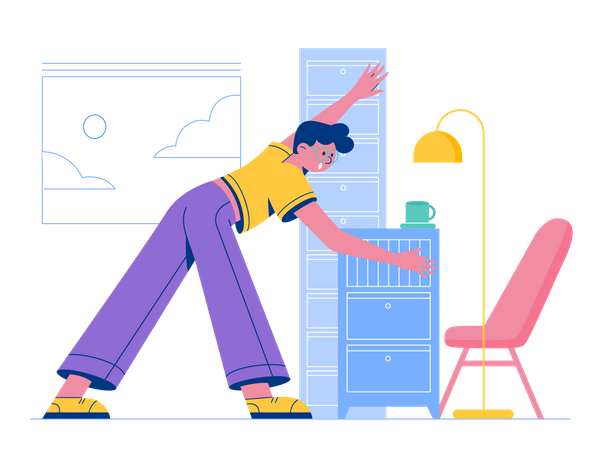 Document Management  Illustration