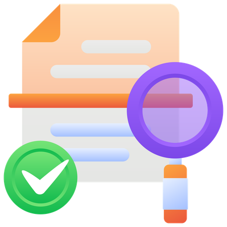 Document Transparency  Illustration