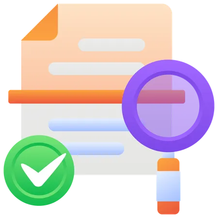 Document Transparency  Illustration