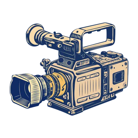 Documentary camera  Illustration