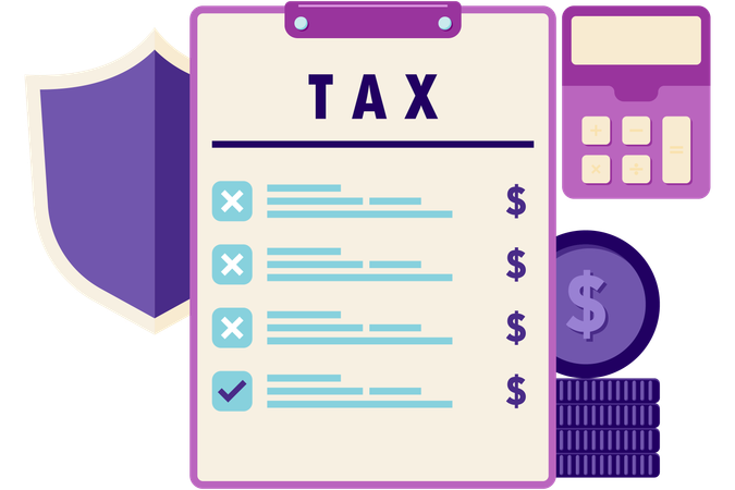 Documento de anistia fiscal  Illustration