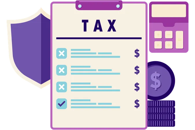 Documento de anistia fiscal  Illustration