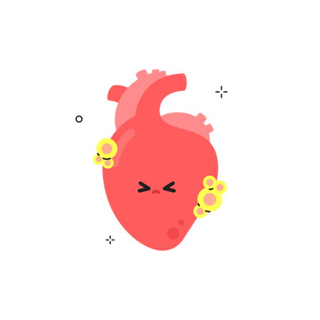 Doença cardiovascular  Ilustração