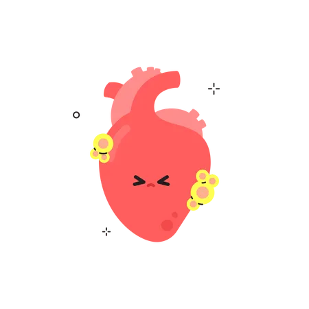 Doença cardiovascular  Ilustração