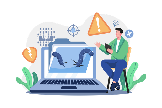 Dokument beschädigt  Illustration