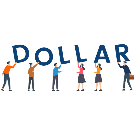 Dólar  Ilustración