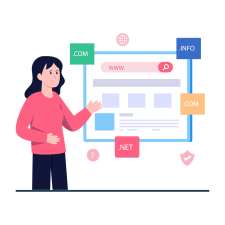 Domain Name  Illustration