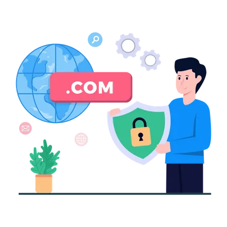 Domain Protection  Illustration