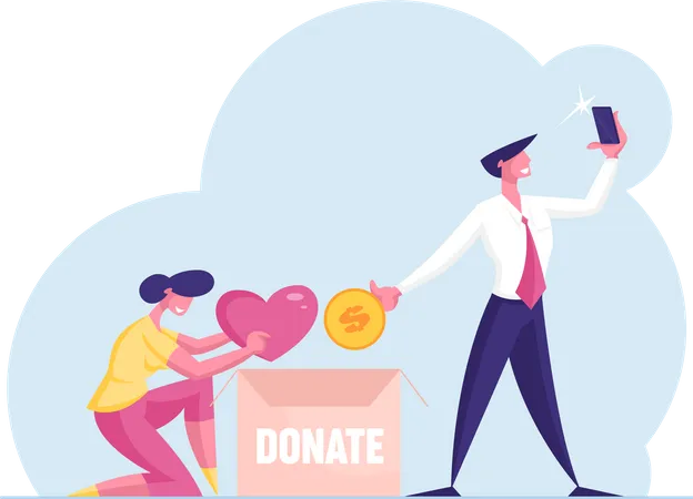 Donación y altruismo  Ilustración