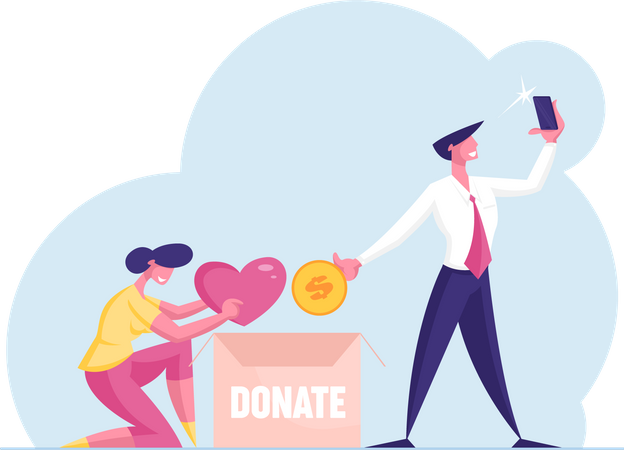 Donation and Altruism  Illustration