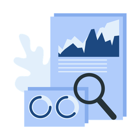 Données d'analyse commerciale  Illustration