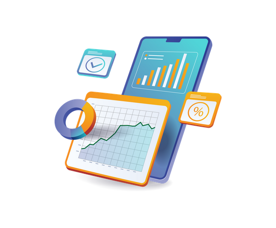 Données d'analyse d'application  Illustration