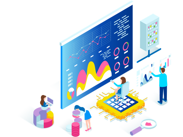 Données commerciales  Illustration