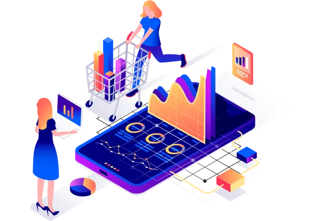 Données commerciales  Illustration