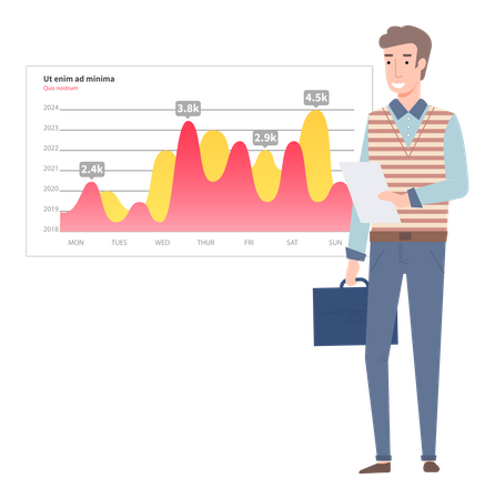 Données commerciales  Illustration