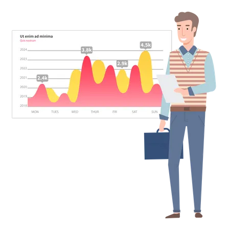 Données commerciales  Illustration