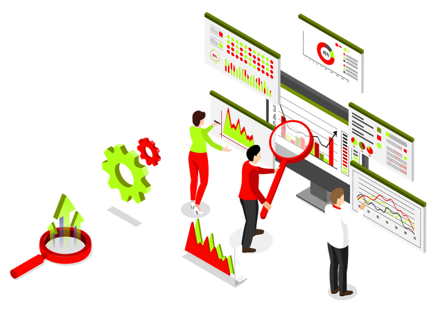 Données commerciales  Illustration