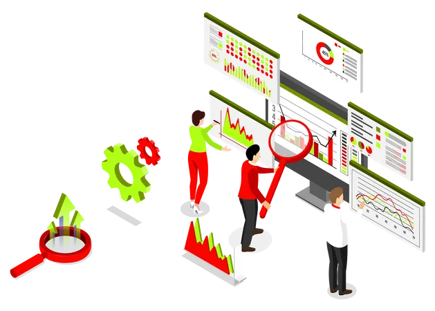 Données commerciales  Illustration