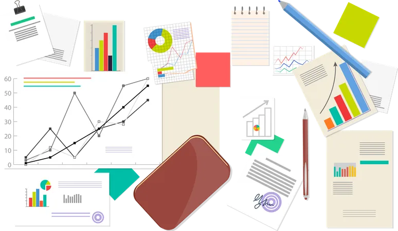 Données statistiques et analytiques  Illustration