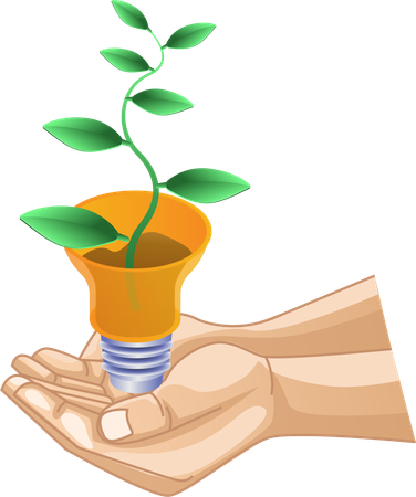 Donner des idées pour planter des arbres  Illustration