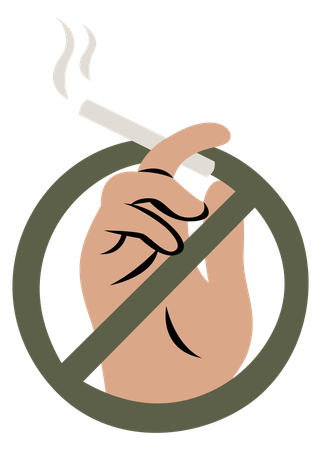 Don’t smoke  Illustration