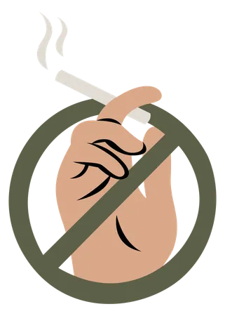 Don’t smoke  Illustration