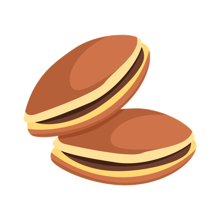 Dorayaki  Illustration