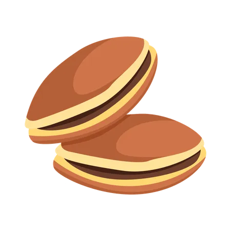 Dorayaki  Illustration