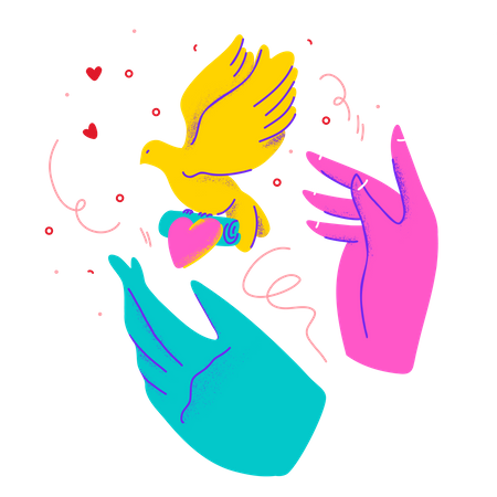 Doves  Illustration