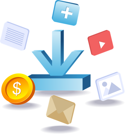 Download digital  data  Illustration