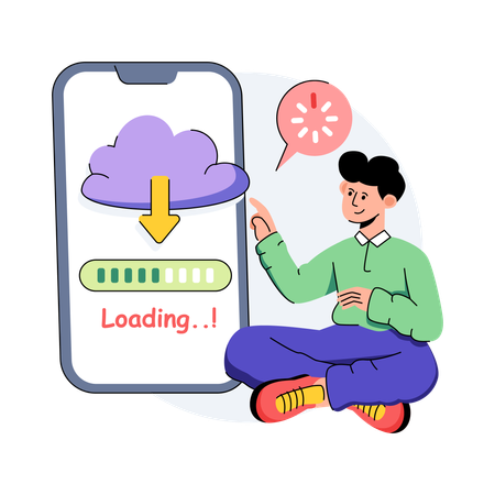 Download Loading  Illustration