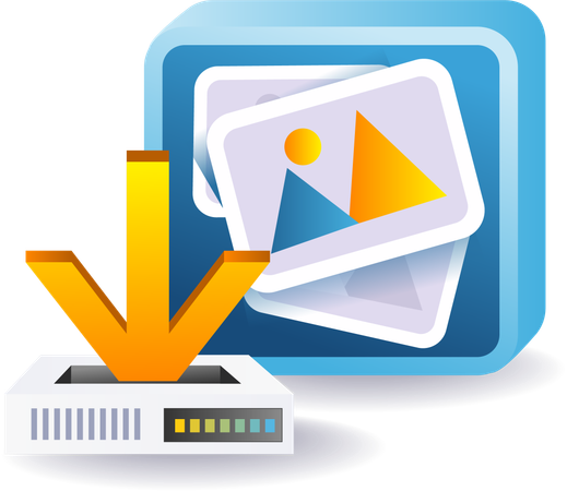 Download technology data  Illustration