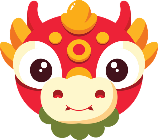 Dragon head  Illustration