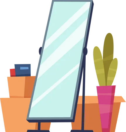 Dressing mirror  Illustration