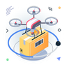 drone-delivery illustration free download