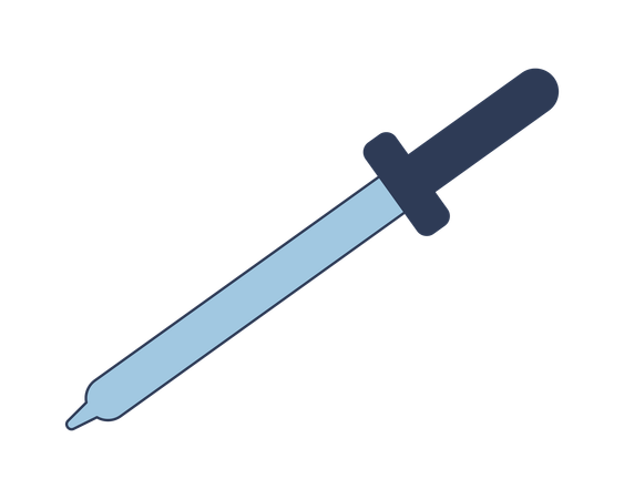 Dropper pipette  Illustration
