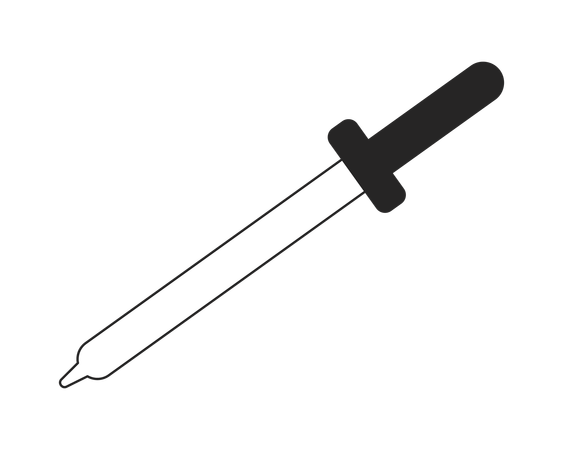 Dropper pipette  Illustration