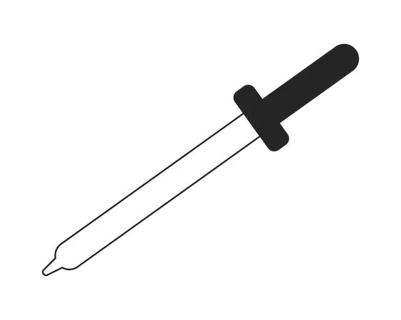 Dropper pipette  Illustration