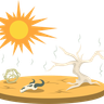 dryness illustration