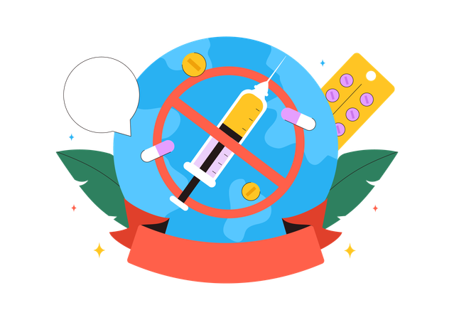 Drug Abuse and Illicit Trafficking  Illustration