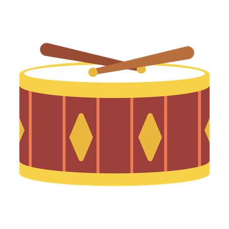 Drum Carnaval  Illustration