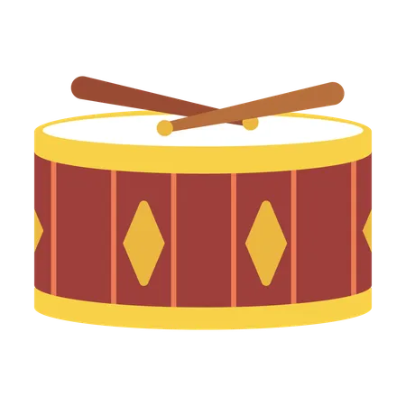 Drum Carnaval  Illustration