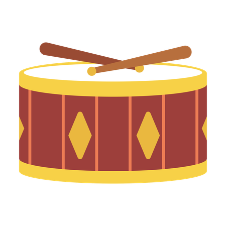 Drum Carnaval  Illustration