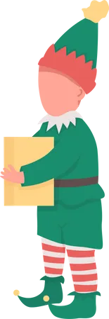 Elfo de Natal  Ilustração