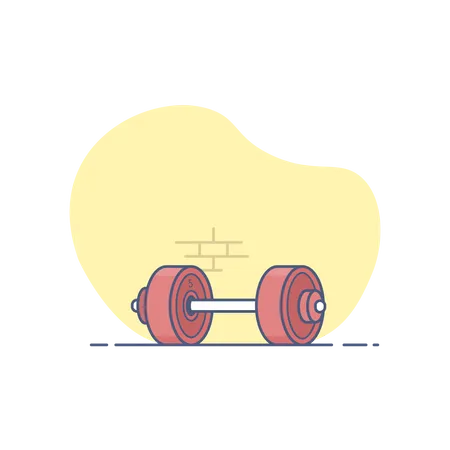 Dumbbell  Illustration