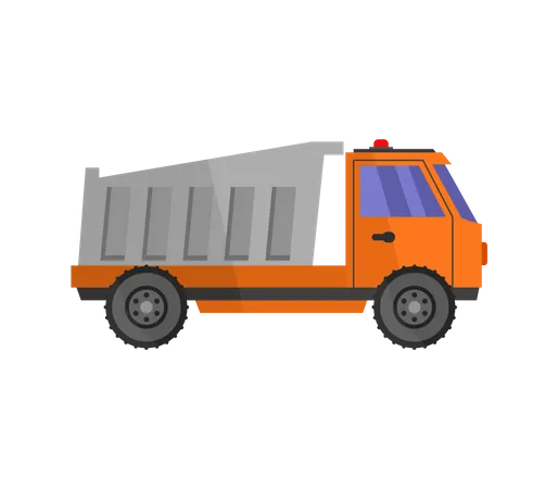 Dump Truck Illustration