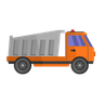 illustration for dump truck