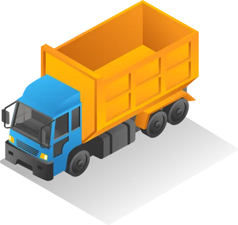 Dump truck Illustration