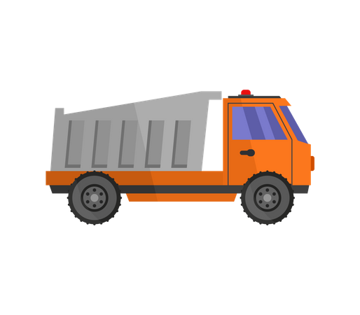 Dump Truck  Illustration