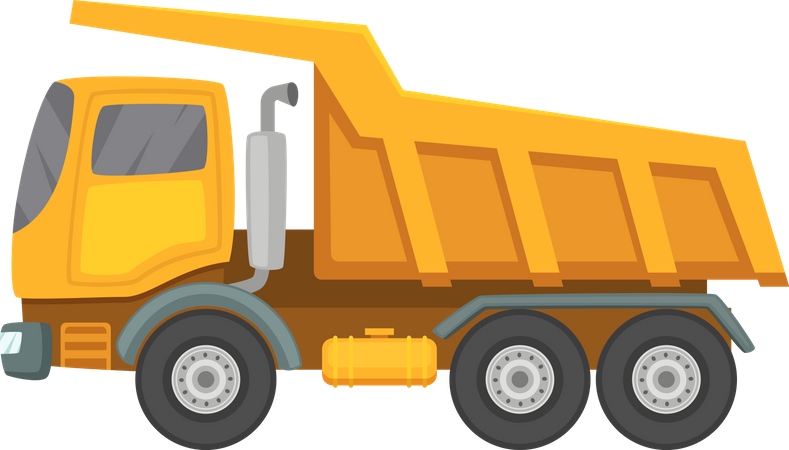 Dumper Truck  Illustration